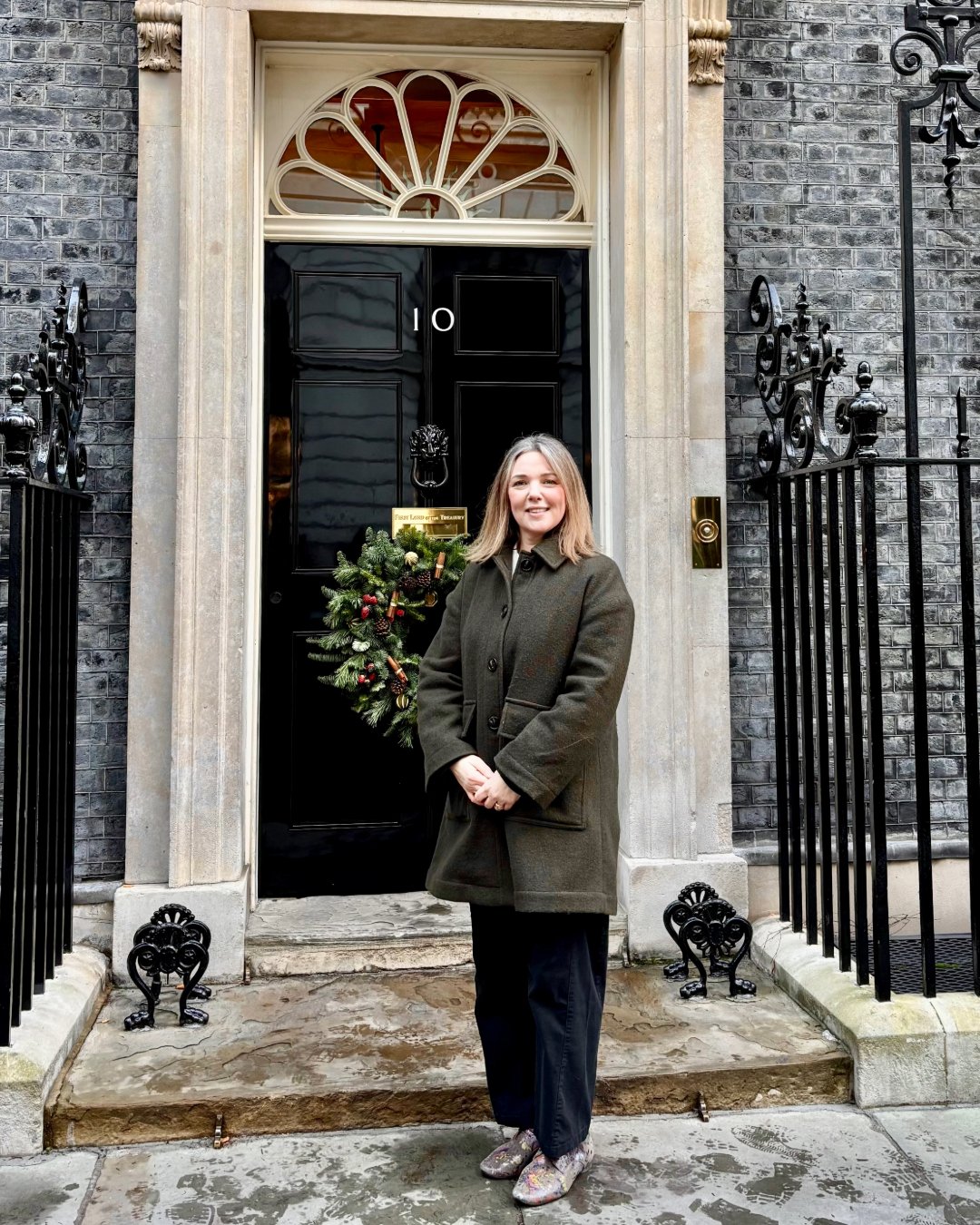 Ciara at Downing St